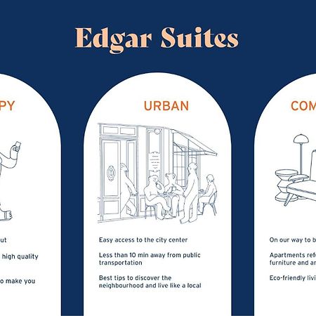 Edgar Suites - Bordeaux Meriadeck Buitenkant foto